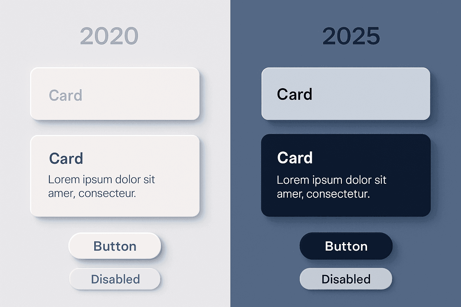 3 UI Design Trends im Check: Teil 1 - Neumorphism