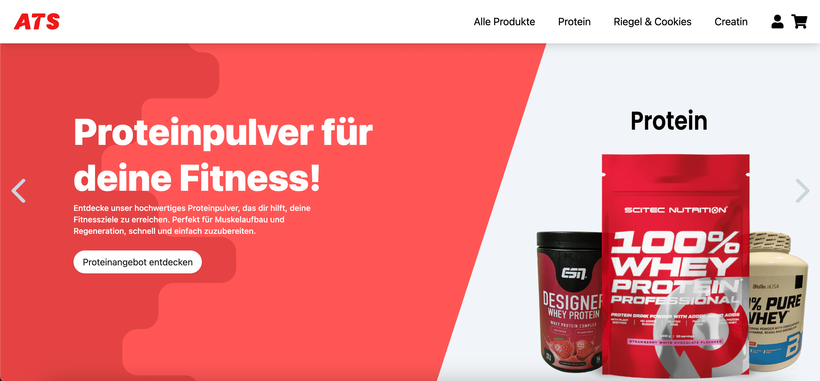 Austrian Supplements Website Preview