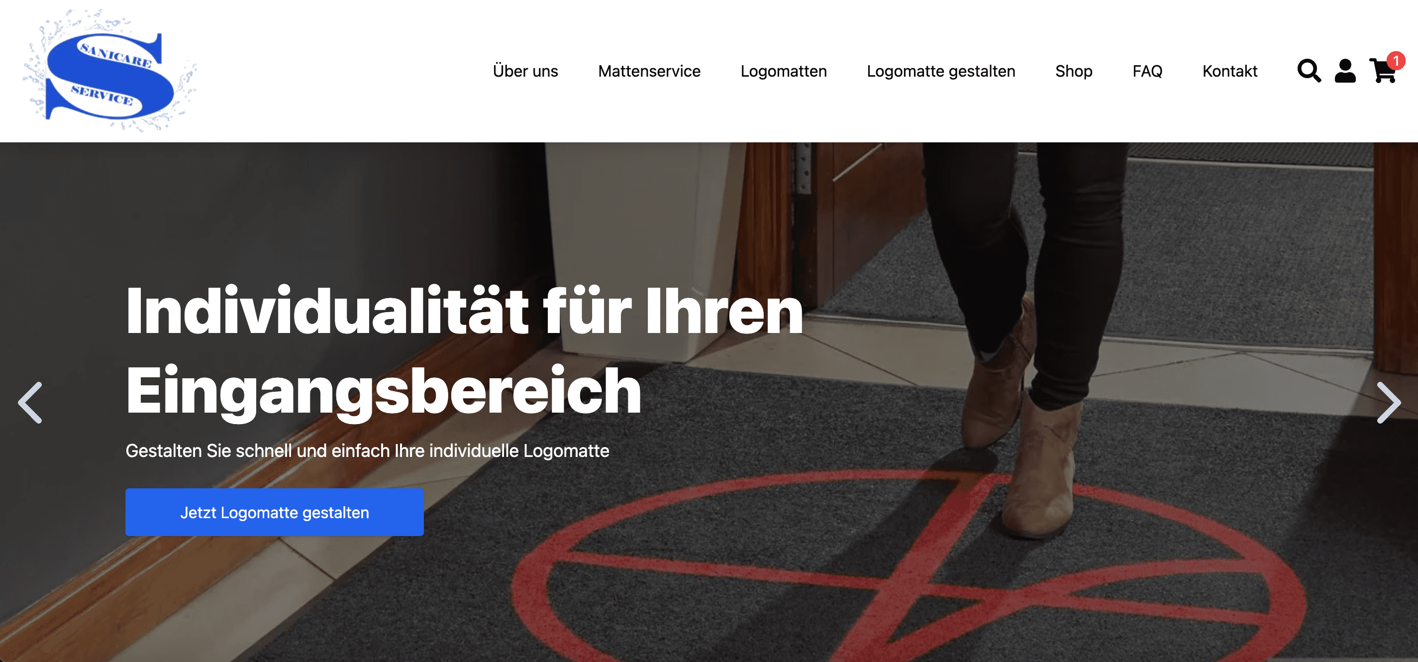 Sanicare Website Preview