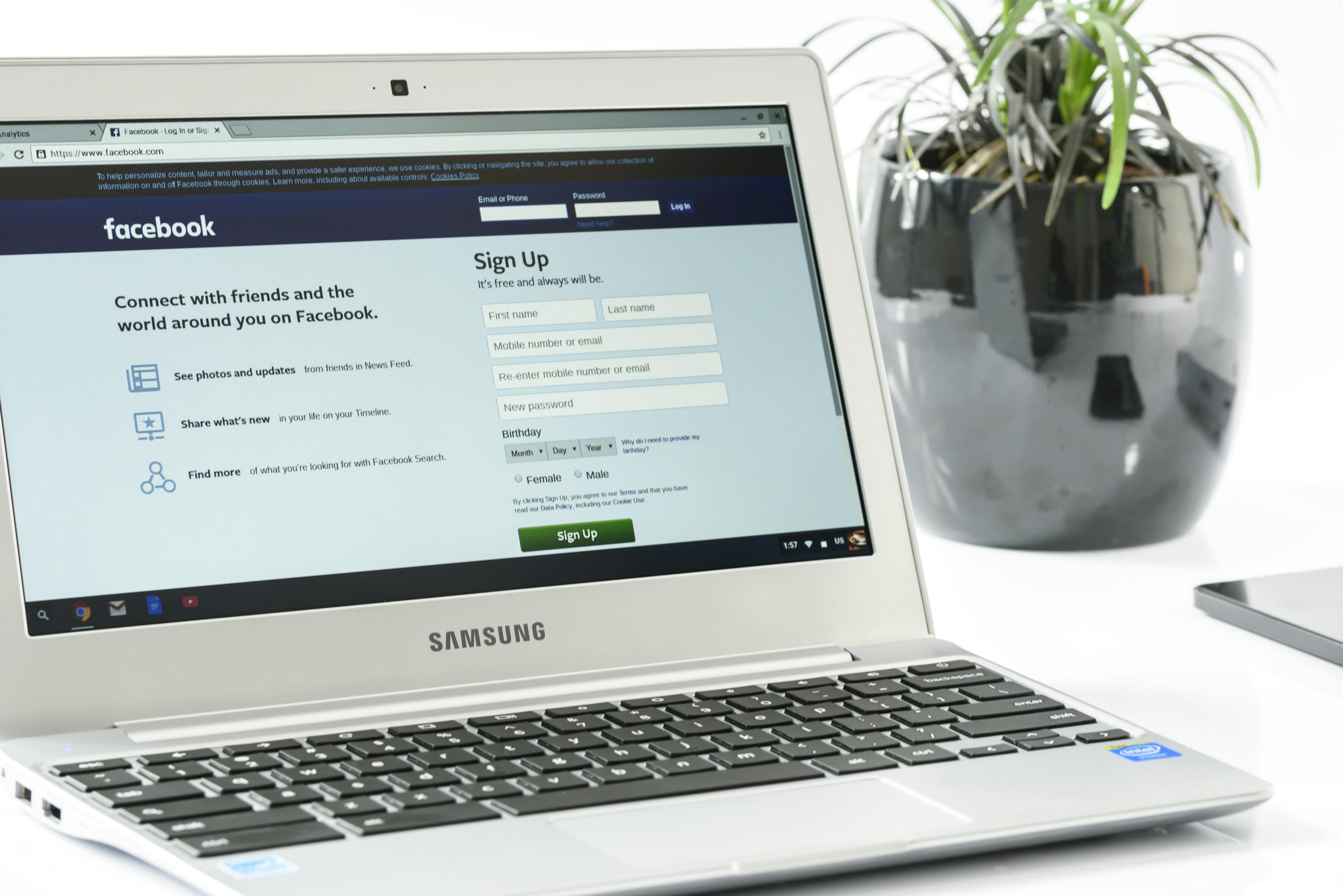 Digitale Formulare und Eingabefelder auf einer Website