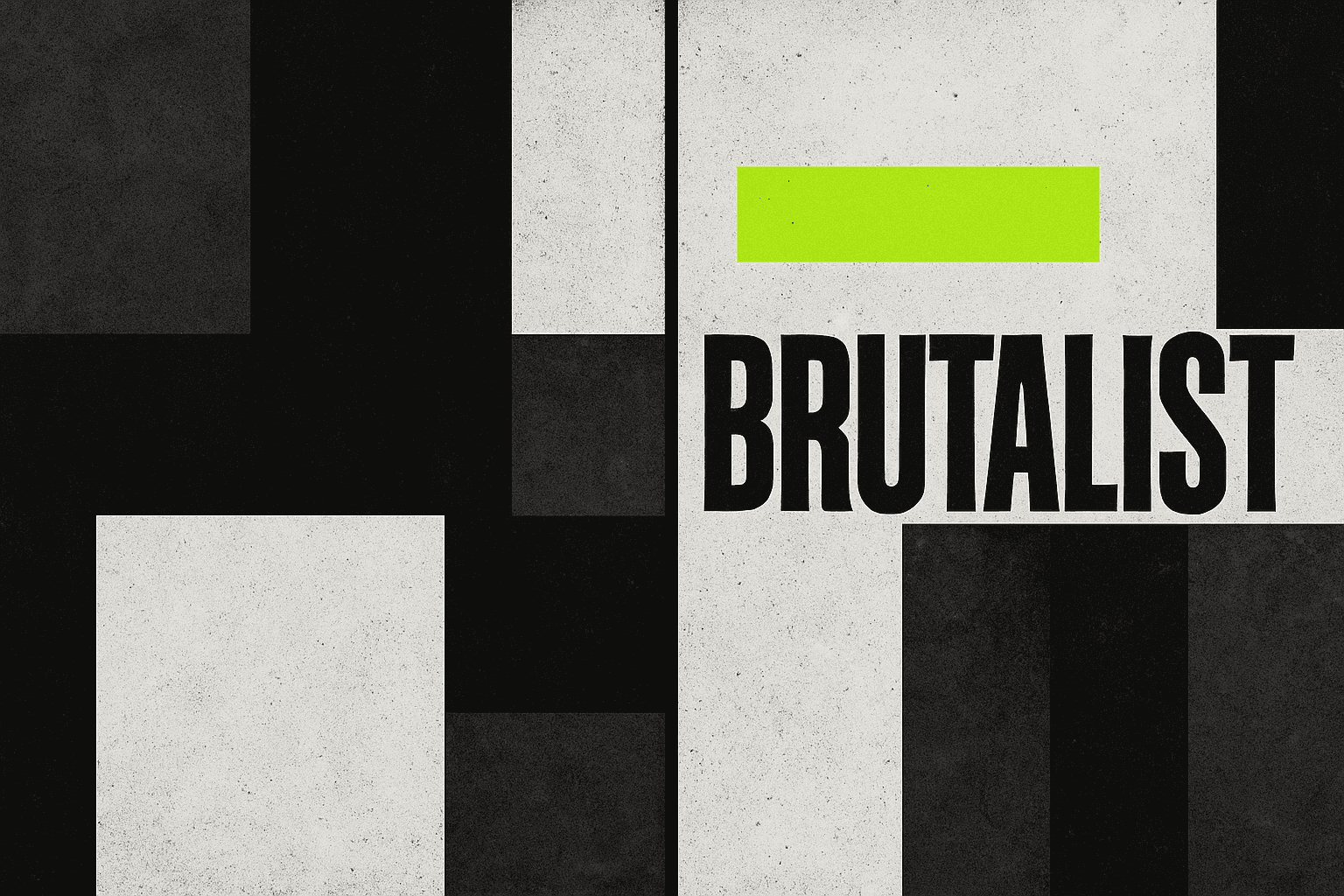 Brutalism im UI-Design: Roh, direkt, polarisierend